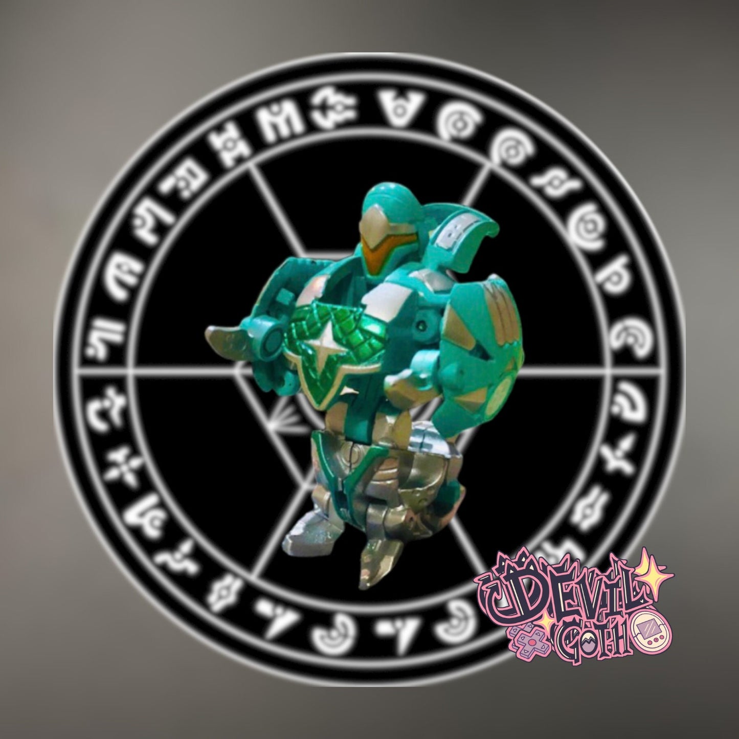 Bakugan Ventus TAYLEAN Mechtanium Surge ( Custom Painted As Anime )