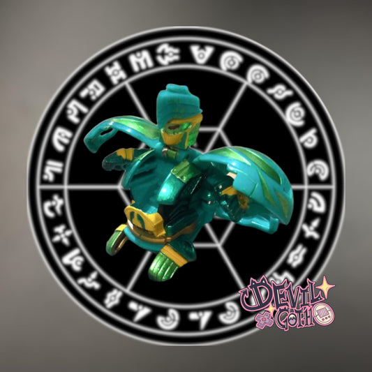 Bakugan Battle Brawlers Ventus Master Ingram ( Anime Custom Painted )