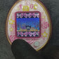 Tamagotchi 4U with rose frame  | Authentic , Bandai | Used , Yellowish display | SKU VTVP01076