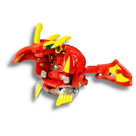 Bakugan Mechtanium Surge Red Pyrus Mercury Dragonoid Custom Painted | Authentic , Sega toys | Second hand , Used | VTTO00311