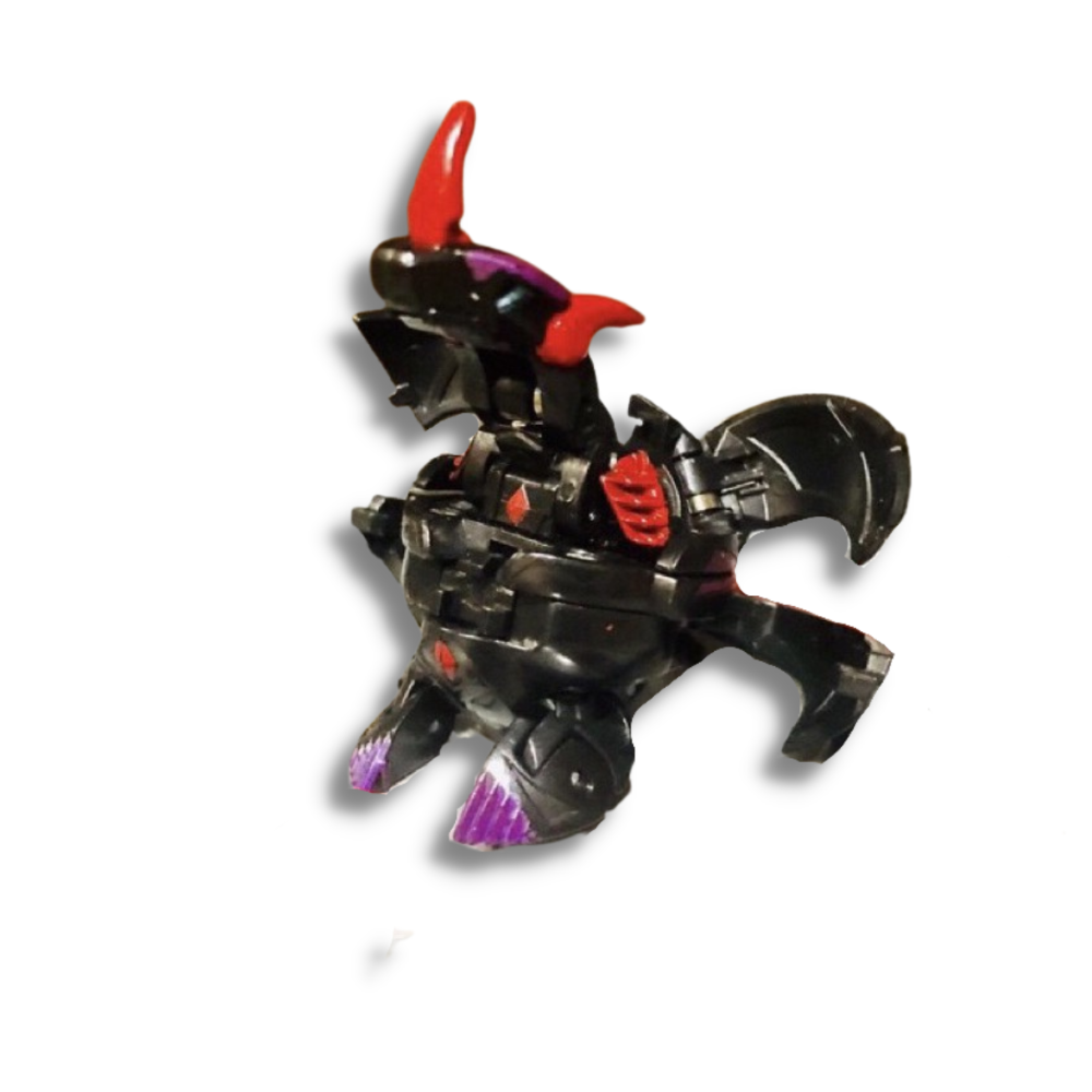 Bakugan Black Darkus Cross Dragonoid Spinning | Authentic , Sega toys | Second hand , Used | VTTO00244