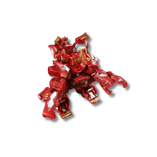 BAKUGAN Battle Brawlers red fire element 7in1 dragonoid