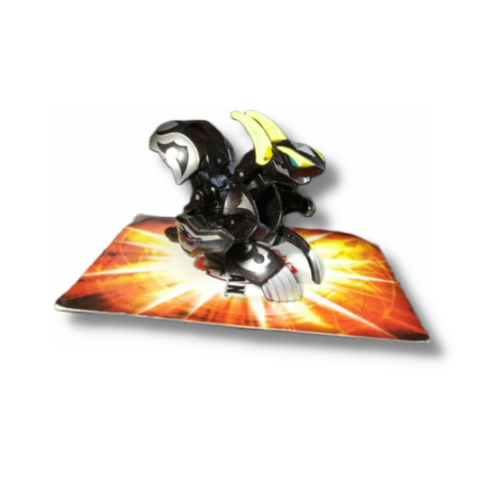 BAKUGAN Battle Brawlers Black fire element toy figure