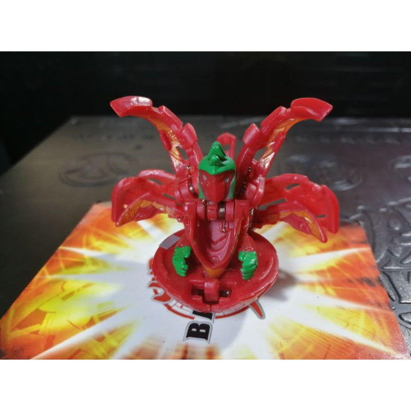 BAKUGAN Battle Brawlers red fire element toy figure
