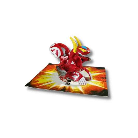 BAKUGAN Battle Brawlers red and white fire element
