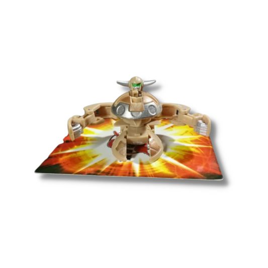 BAKUGAN Battle Brawlers brown earth element toy figure