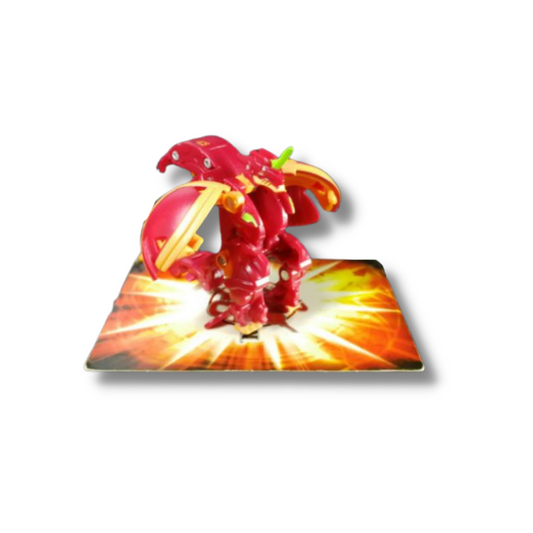 BAKUGAN Battle Brawlers red fire element toy figure