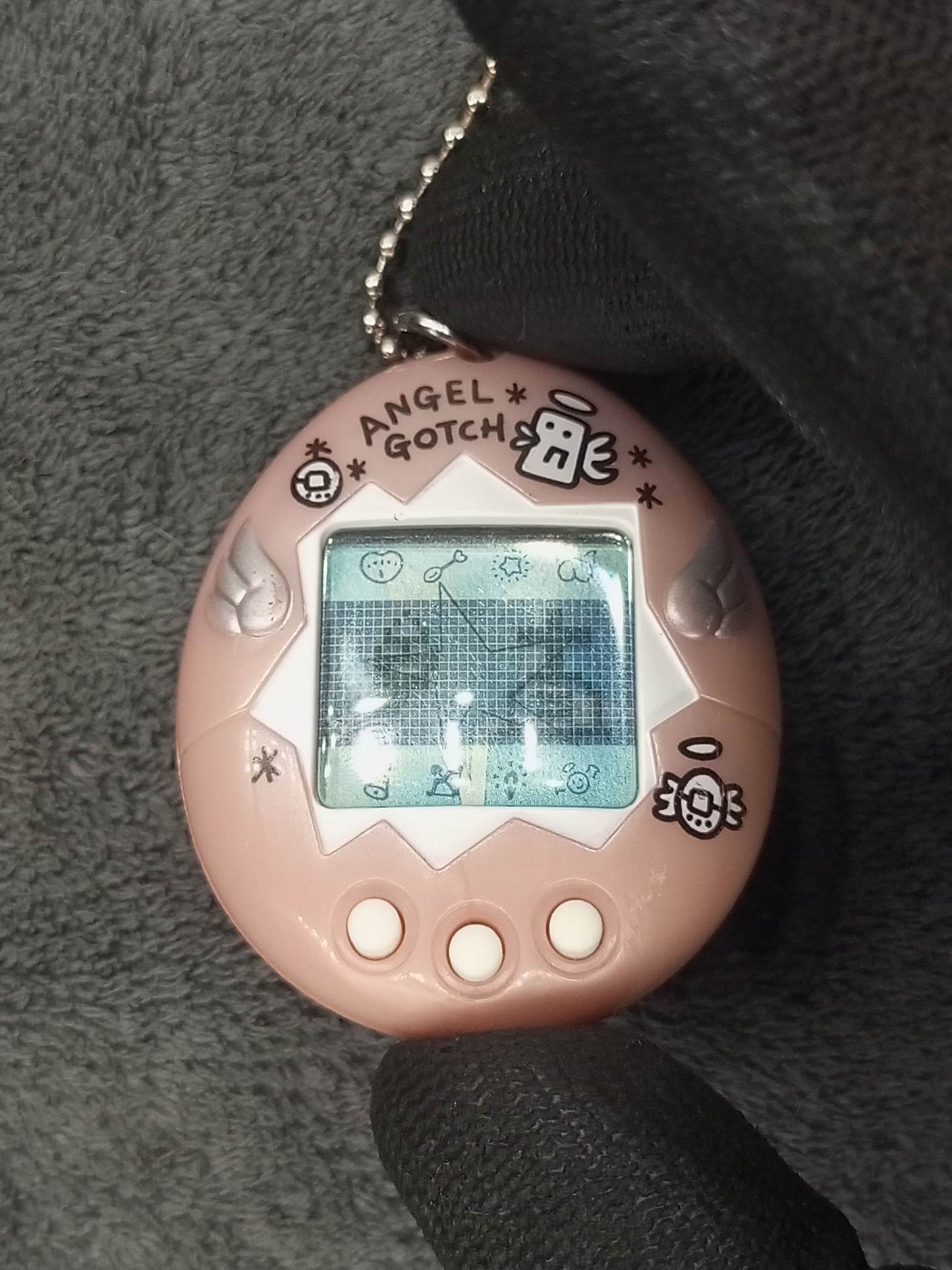 Tamagotchi angel gotch pink Bandai authentic,used (VTVP 01117)