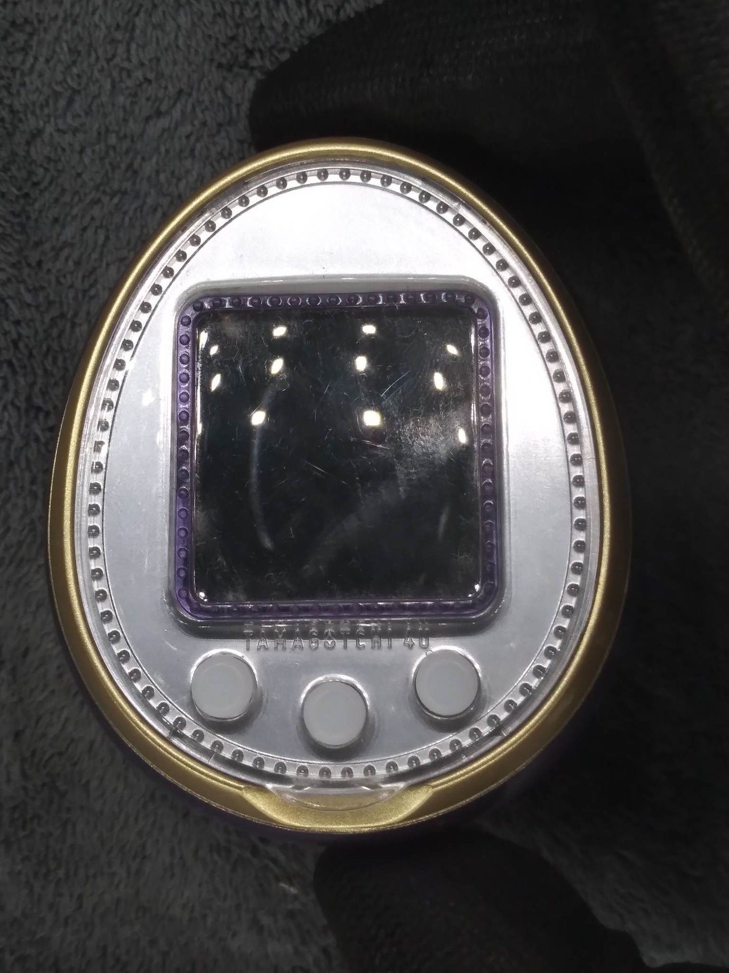 Tamagotchi 4U Purple with box  Japan version | Bandai , Authentic | Used Good condition | SKU VTVP01155