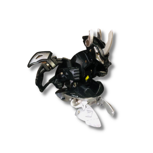 Bakugan Mechtanium Surge Black Darkus Titanium Dragonoid Metal Color Base | Authentic , Sega toys | Second hand , Used | VTTO00295