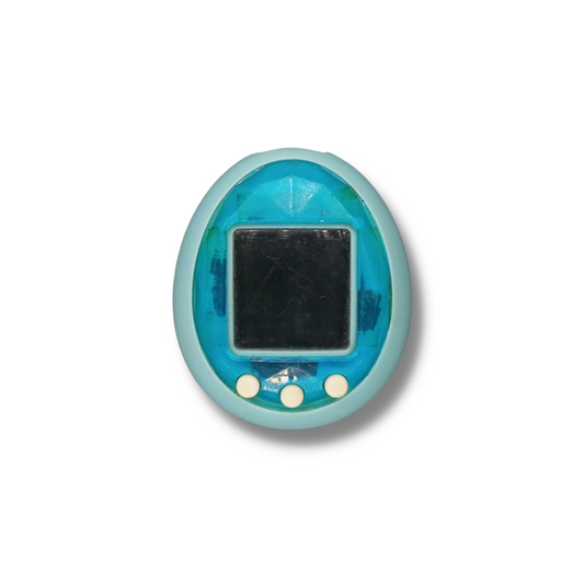 Tamagotchi ID Blue | Japanese ver.| Vintage Used | Bandai Authentic | Yellowish Display | Best Gift (SKU VTVP0101029)