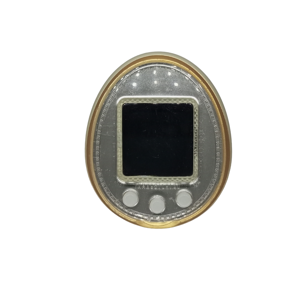 Tamagotchi 4U white , Japan | Authentic , Bandai | Used , Dead pixel  | SKU VTVP01077