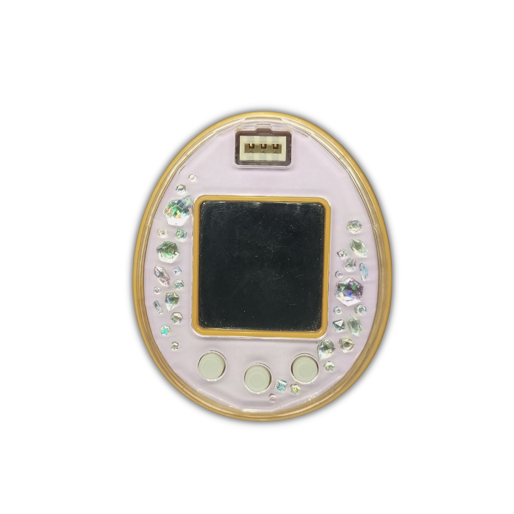 Tamagotchi Ps Purple Japan ver. | Bandai | Used ,  No Deco , Sunburned shell, Display yellowish | SKU VTVP01159