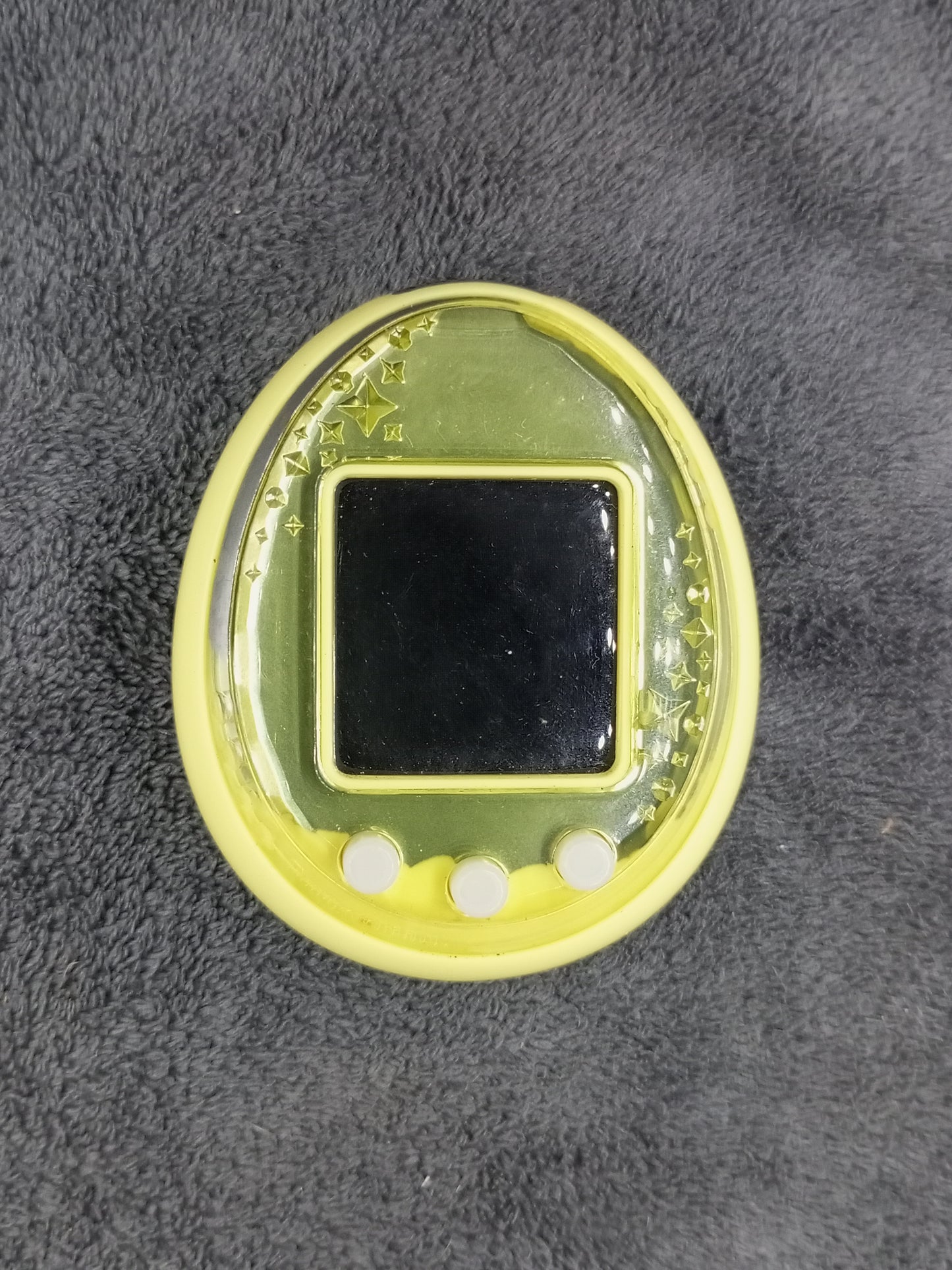 Tamagotchi Used Tamagotchi ID L , Yellow Japanese ver. ,Vintage (SKU VTVP01018)