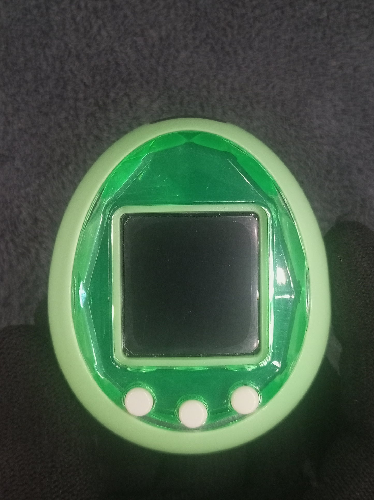 Tamagotchi I D Green rare color   | V-pet , Pixel pet | Bandai Japanese version , Authentic | Used , Has film protection on screen | SKU VTVP01031