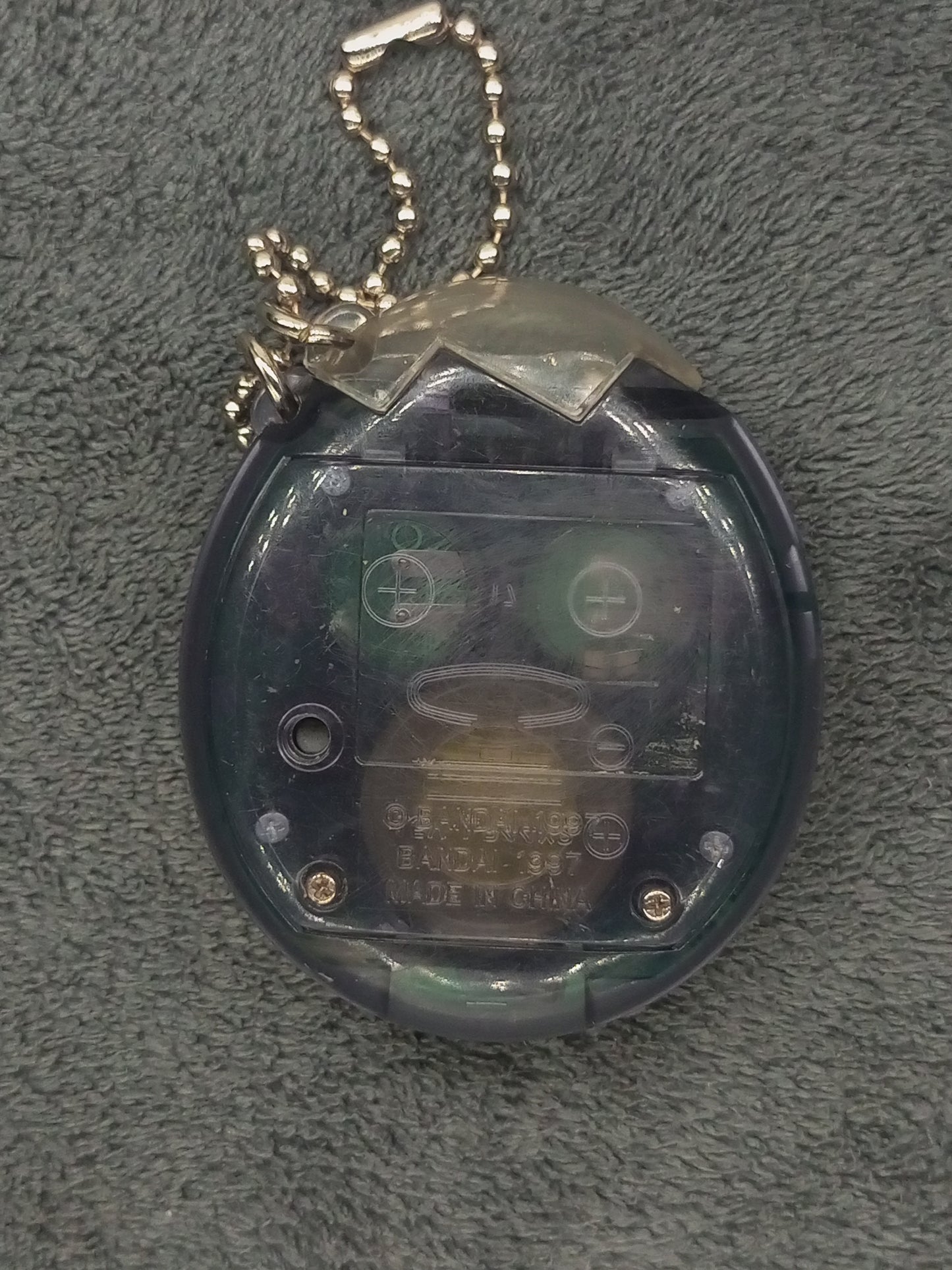 Tamagotchi Bandai vintage 90' Link Osushi Black | Used , Shell not beautiful condition , But all function work well | SKU 01054