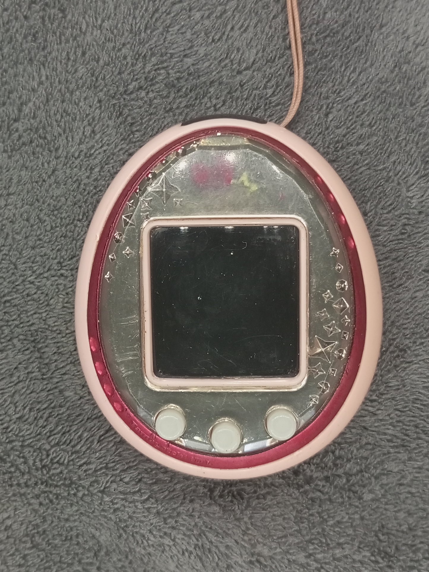 Tamagotchi ID L Princess Limited , Japanese version | Vintage toy Authentic from Bandai | Used , Scratches around it (Dirty) , Tested and still work | SKU 01063