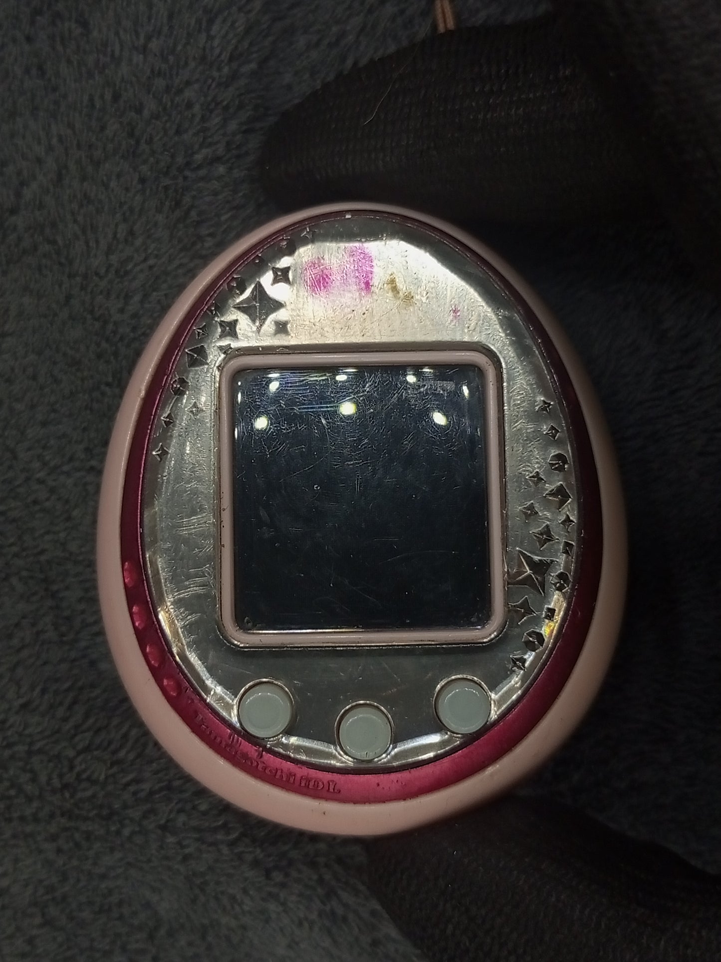 Tamagotchi ID L Princess Limited , Japanese version | Vintage toy Authentic from Bandai | Used , Scratches around it (Dirty) , Tested and still work | SKU 01063