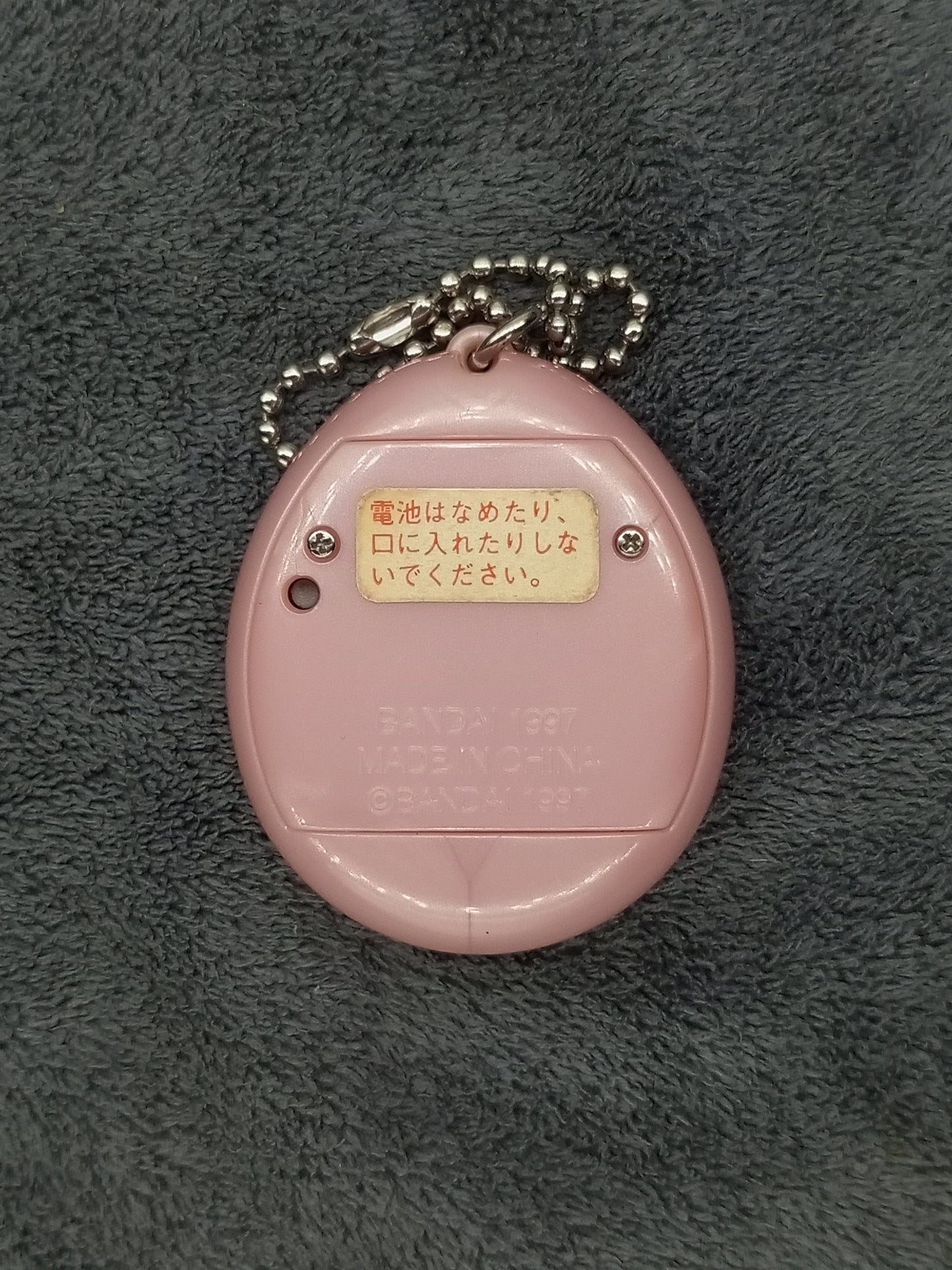 Tamagotchi Angelgoth Gray. Japan version with case  | Used ,All function work well | SKU VTVP01094
