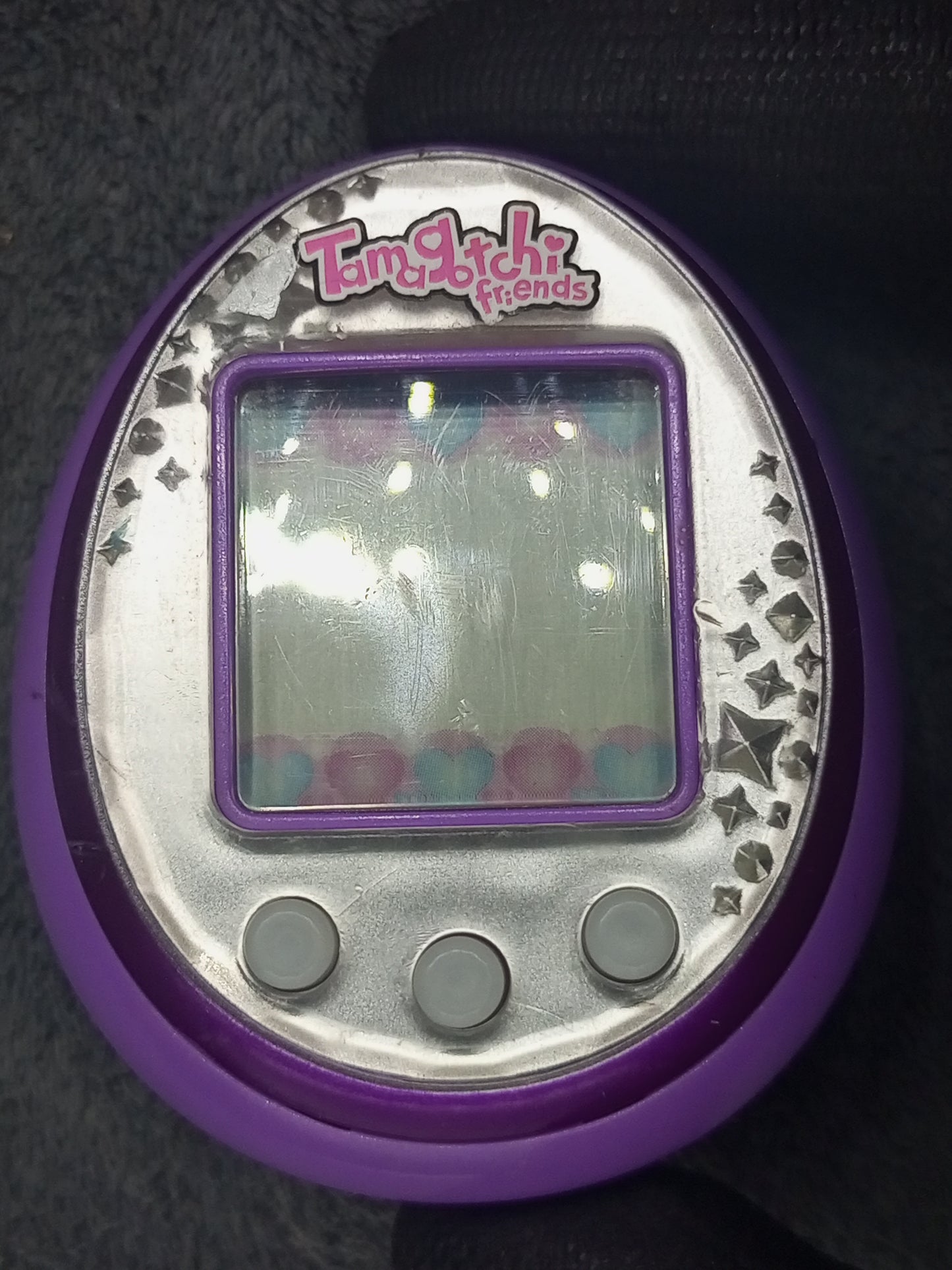 Tamagotchi Friends Purple English ver. | Bandai | Used | SKU VTVP01162
