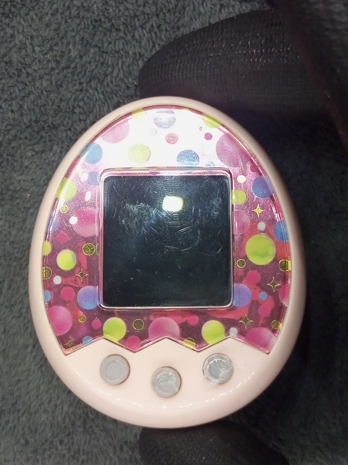 Tamagotchi Mix melody Japan ver. Pink | Bandai | Used , Sunburned shell , Display yellowish | SKU VTVP01173