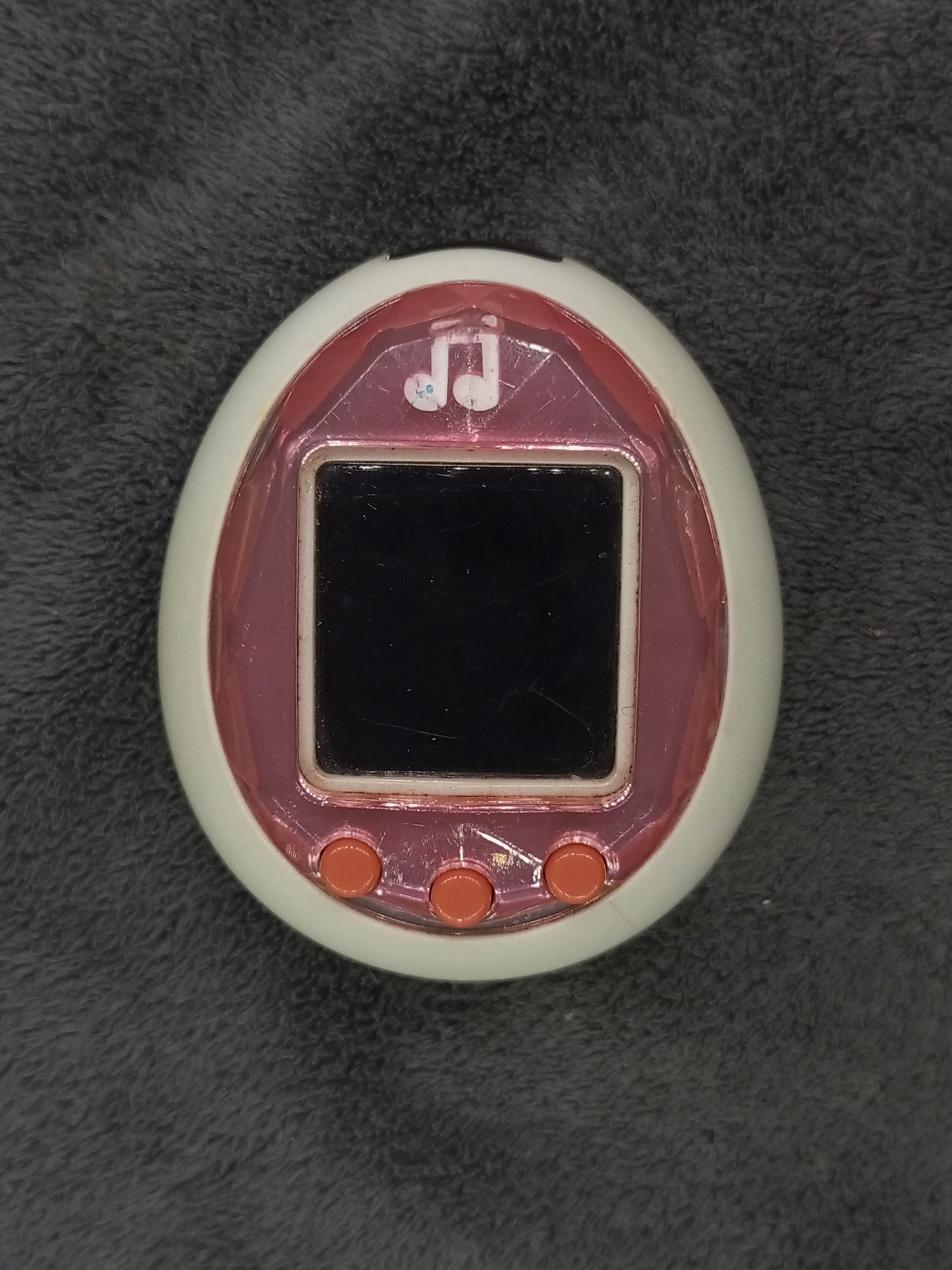 Tamagotchi ID Lovely melody Japan ver. | Bandai | Dirty shell ,Yellowish display | SKU VTVP01177