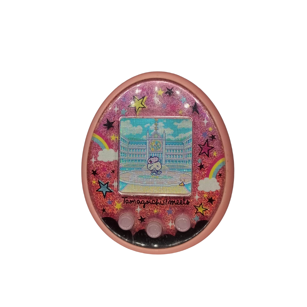 Tamagotchi meets Magical Pink | Japan version | Used , Scratches | SKU VTVP01025