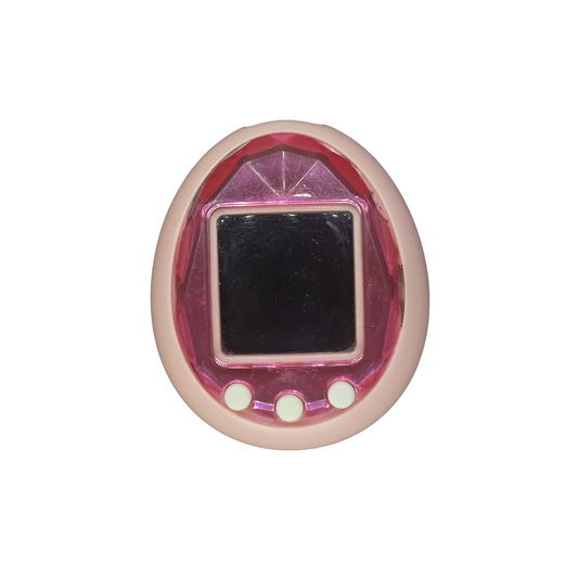 Tamagotchi ID Pink , Japanese version | toy Authentic from Bandai | Used , Scratches around it , Tested and still work | SKU 01060