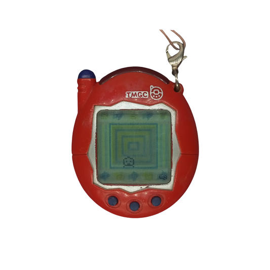 Tamagotchi Connection v3 , red Japanese version | toy Authentic from Bandai | Used , Scratches around it , Tested and still work | SKU 01058