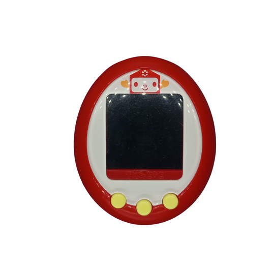 Tamagotchi +color Hexagonchi , Red , Rare , Limited rare Japanese | Vintage toy Authentic from Bandai | Used , Scratches around it , Tested and still work | SKU 01052