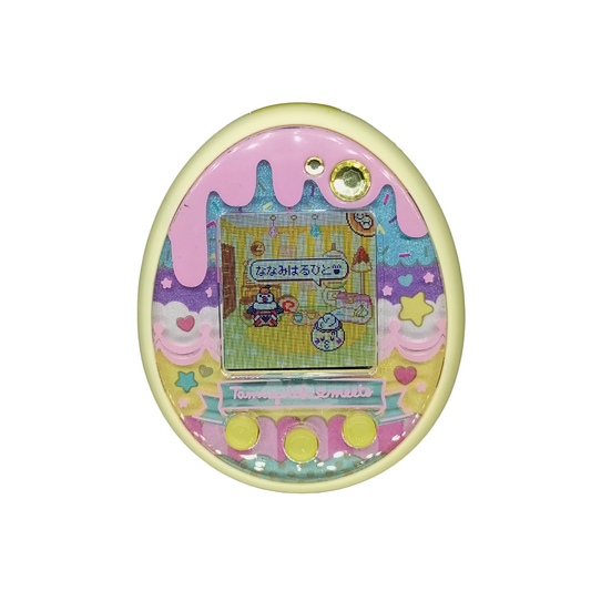 Tamagotchi Meet sweet , Yellow | Authentic , Bandai | Used , Its shell is dirty  | SKU VTVP010