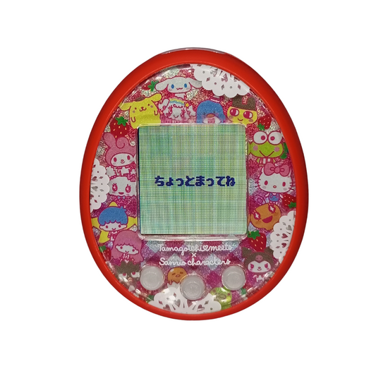 Tamagotchi Meet Sanrio rare , Japan | Authentic , Bandai | Used  , No battery cover  | SKU VTVP01075