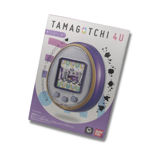 Tamagotchi 4U Purple with box  Japan version | Bandai , Authentic | Used Good condition | SKU VTVP01155