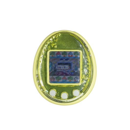 Tamagotchi ID L , Yellow | japan , Bandai | Used , Yellowish display | SKUVTVP01120