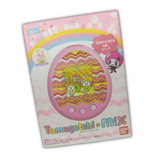 Tamagotchi Mix Spacy Japan ver. | Bandai , Authentic | Used , Sunburned shell | SKU VTVP01187