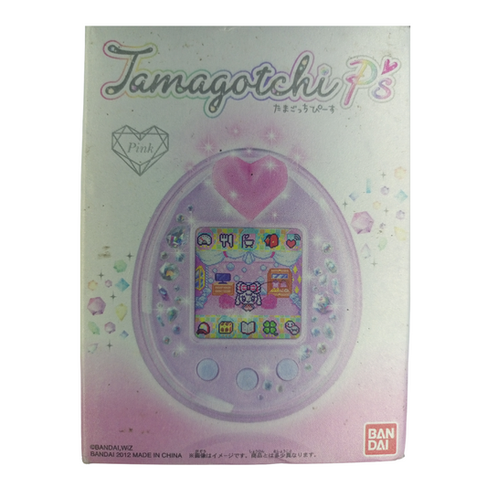 Tamagotchi Ps Japan version , Pink Bandai vintage toy , Authentic (SKU VTVP01005)