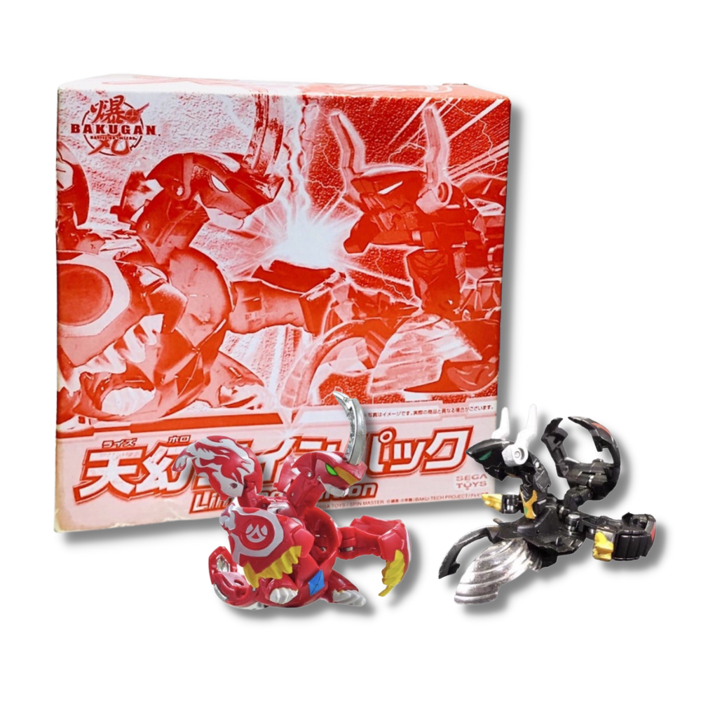 Bakugan Bakutech BTK-01 Twin Hollow Munikis And Rise Dragaon Prototype Limited Edition | Authentic , Sega toys | Second hand , Used | VTTO00251