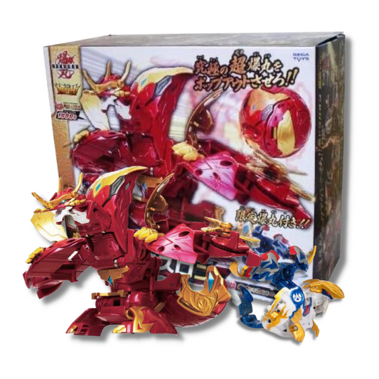 Bakugan Bakutech BTA-15 Deka Super DraThron & Go Dragaon | Authentic , Sega toys | Second hand , Used | VTTO00266