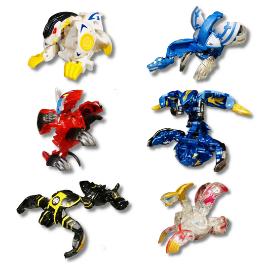 Bakugan Bakutech Galow,Gill,Tavanel,Dio,Gezard,Gren | Authentic , Sega toys | Second hand , Used | VTTO00318