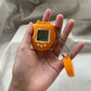 Tamagotchi Love Chu 2 orange 1997 YUVO V pet authentic,Used Rare