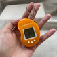 Tamagotchi Love Chu 2 orange 1997 YUVO V pet authentic,Used Rare